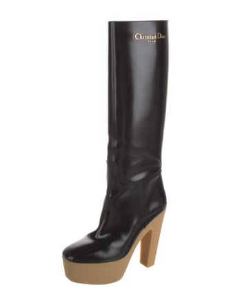 Christian Dior Leather Boots