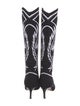 Christian Dior Graphic Print Sock Boots