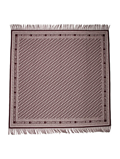 Christian Dior Virgin Wool Printed Scarf