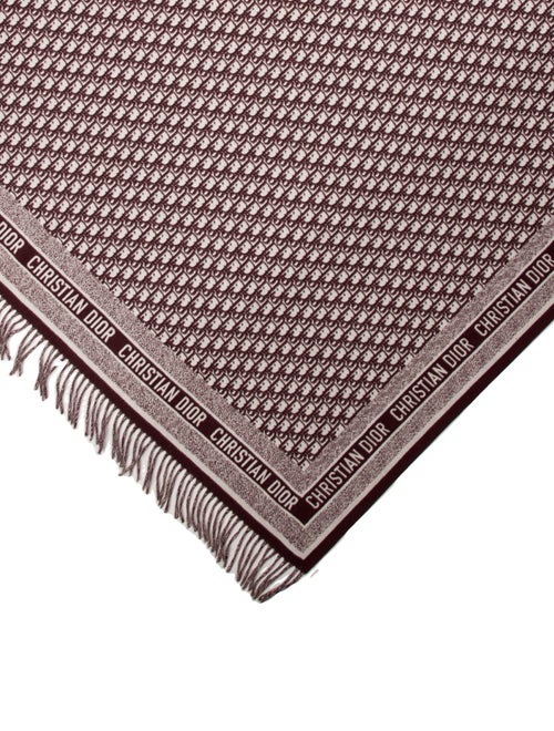 Christian Dior Virgin Wool Printed Scarf