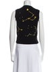 Christian Dior Virgin Wool Graphic Print Sweater