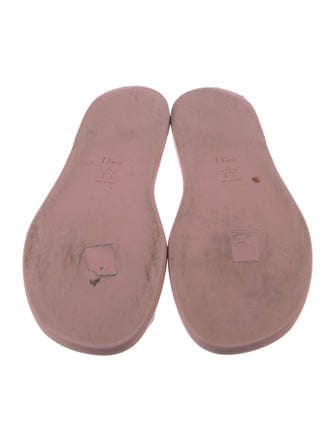 Christian Dior Leather Slides