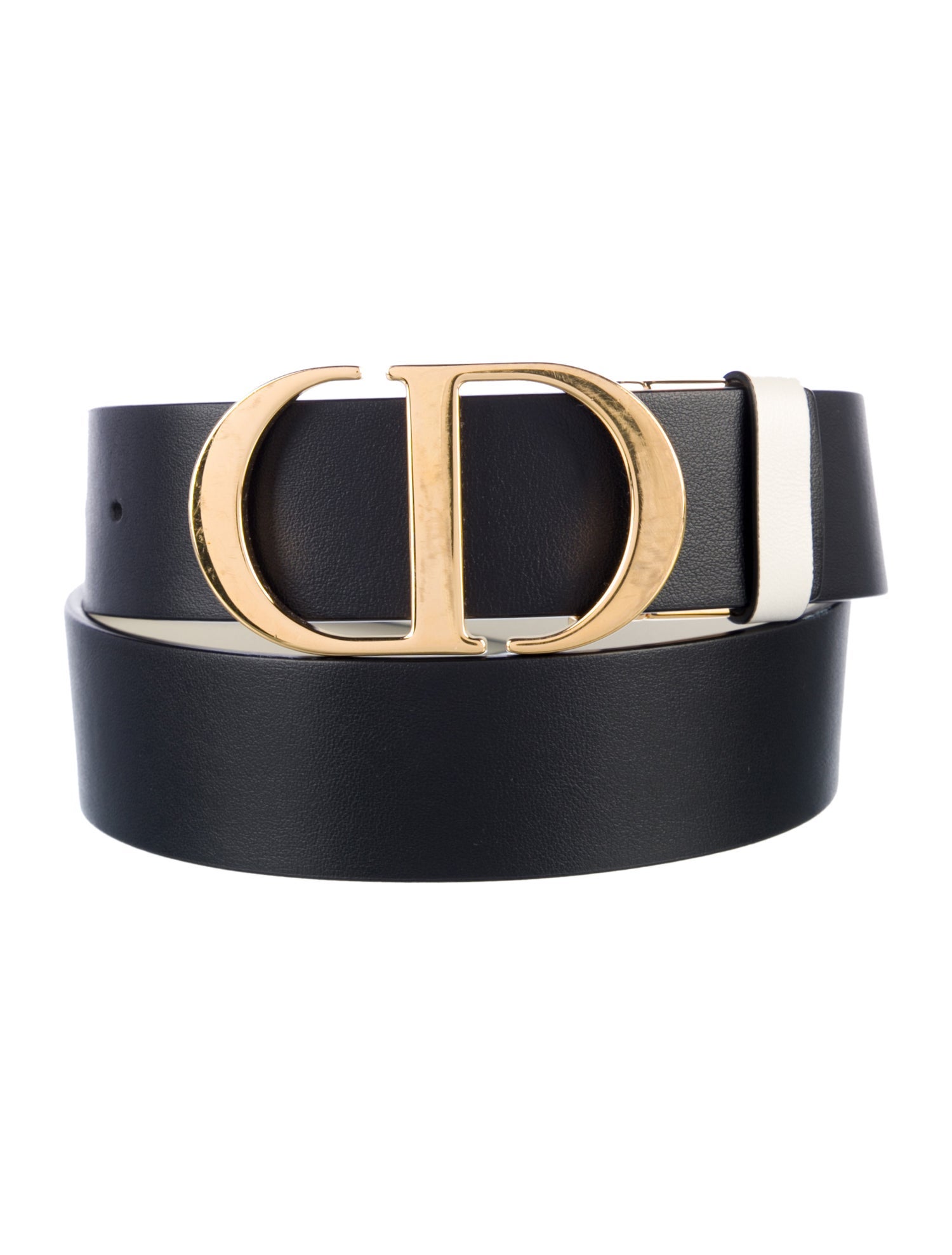 Christian Dior Signature Logo Leather Belt