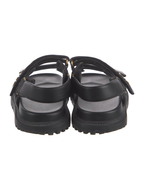Christian Dior Vegan Leather Slingback Sandals