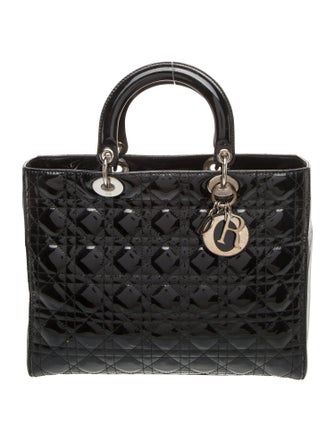 Christian Dior Cannage Lady Dior Large