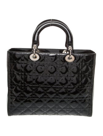 Christian Dior Cannage Lady Dior Large