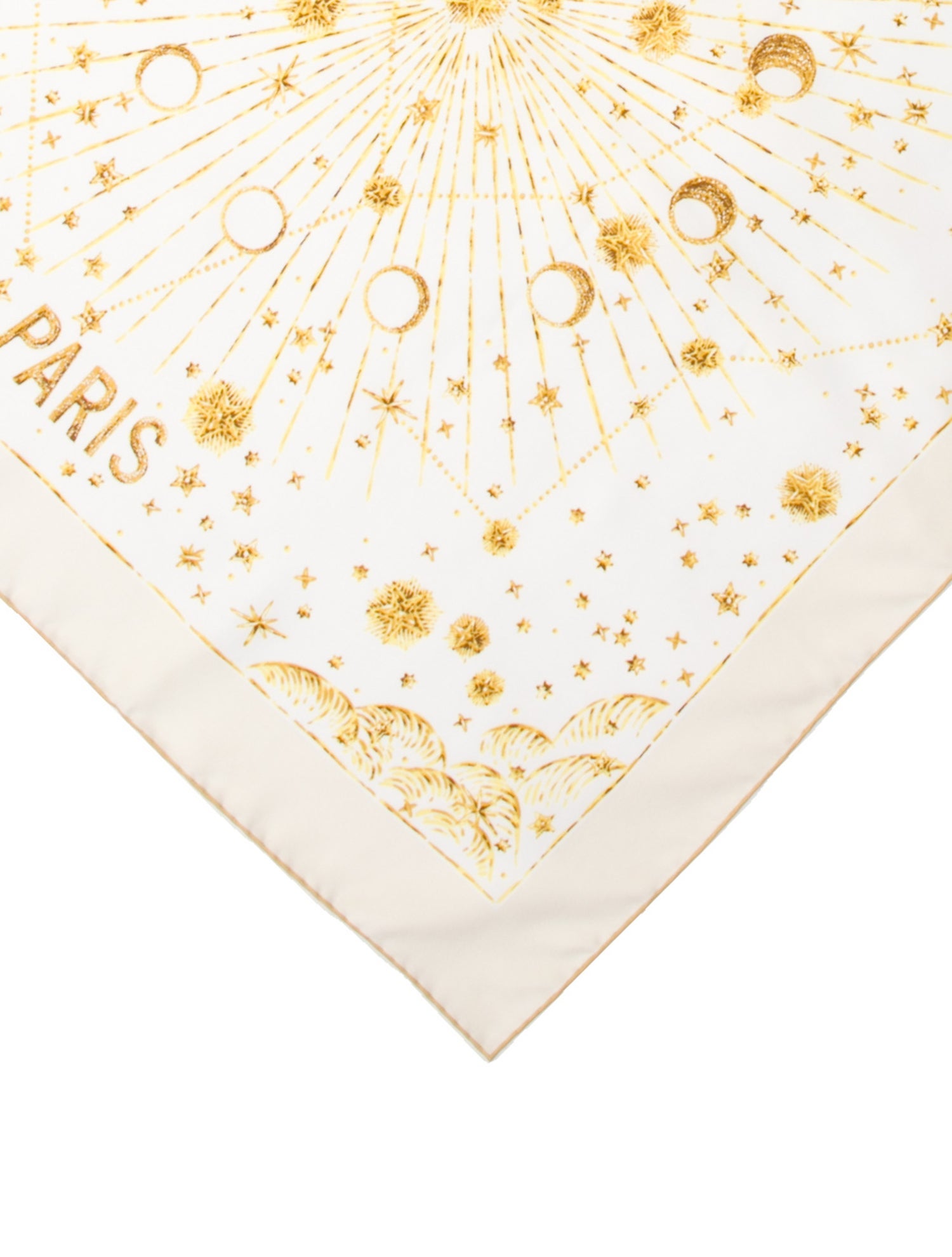 Christian Dior Silk Floral Print Scarf