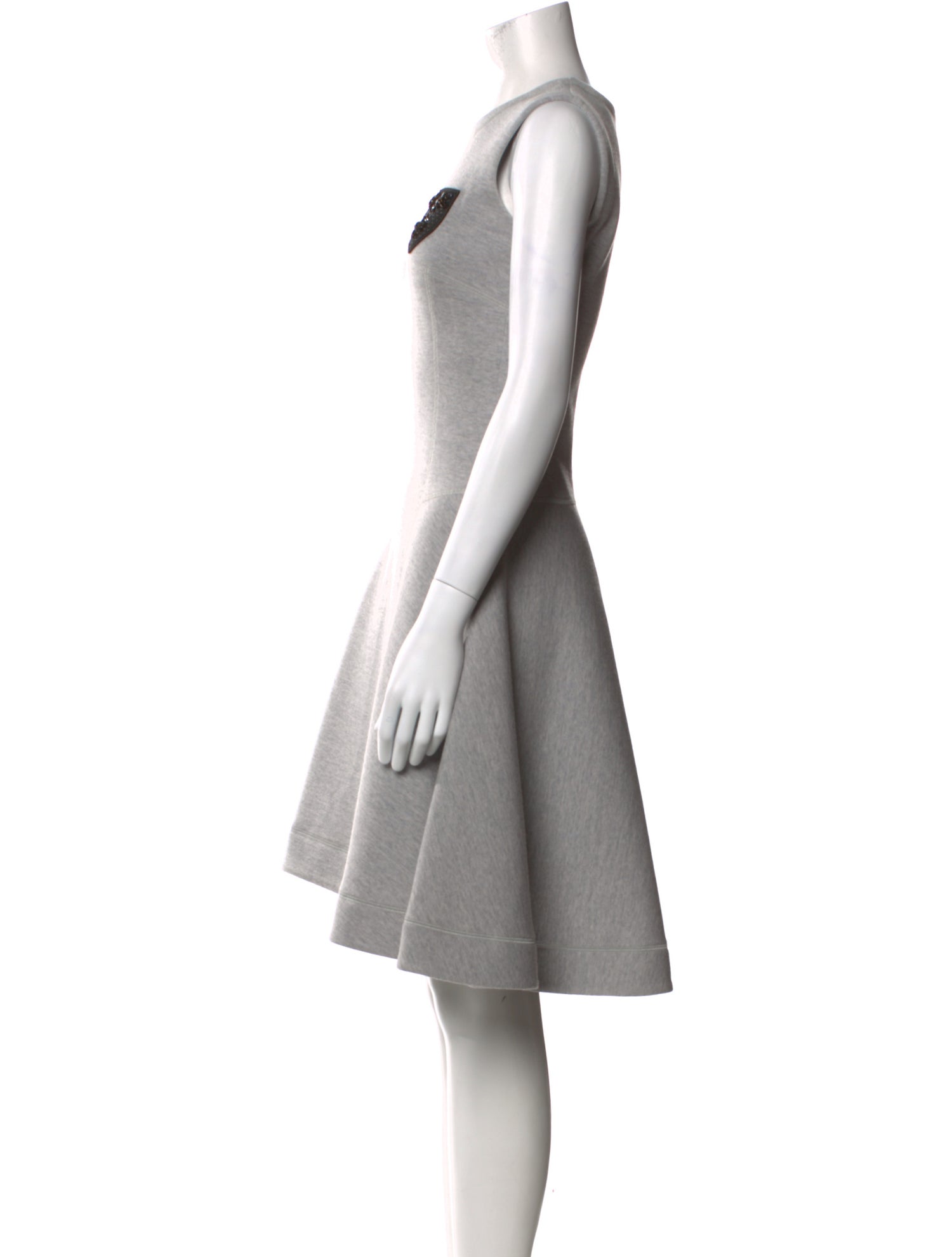 Christian Dior Virgin Wool Knee-Length Dress