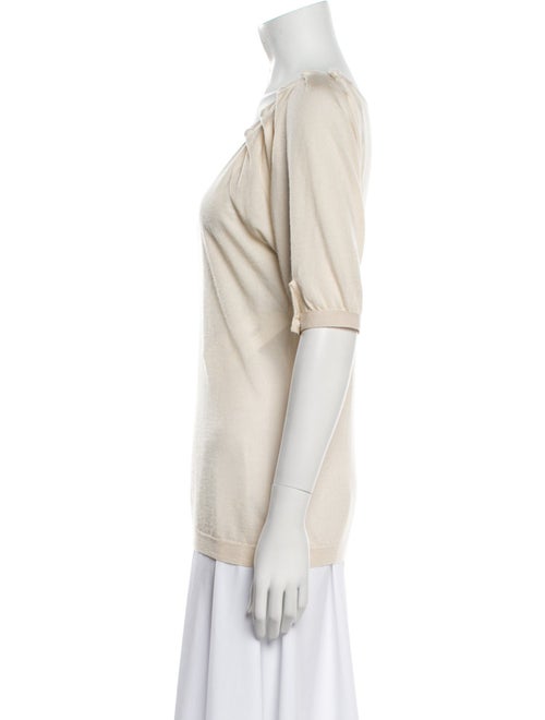 Christian Dior Cashmere Scoop Neck Sweater