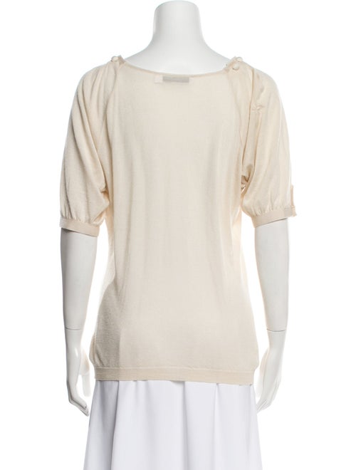 Christian Dior Cashmere Scoop Neck Sweater