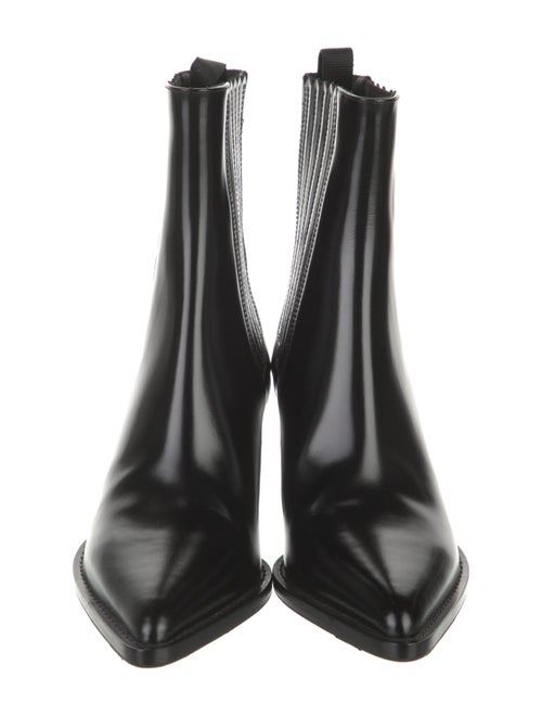 Christian Dior Leather Western Boots