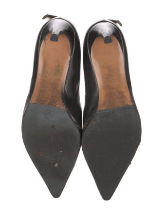 Christian Dior Leather Sequin Embellishments Pumps