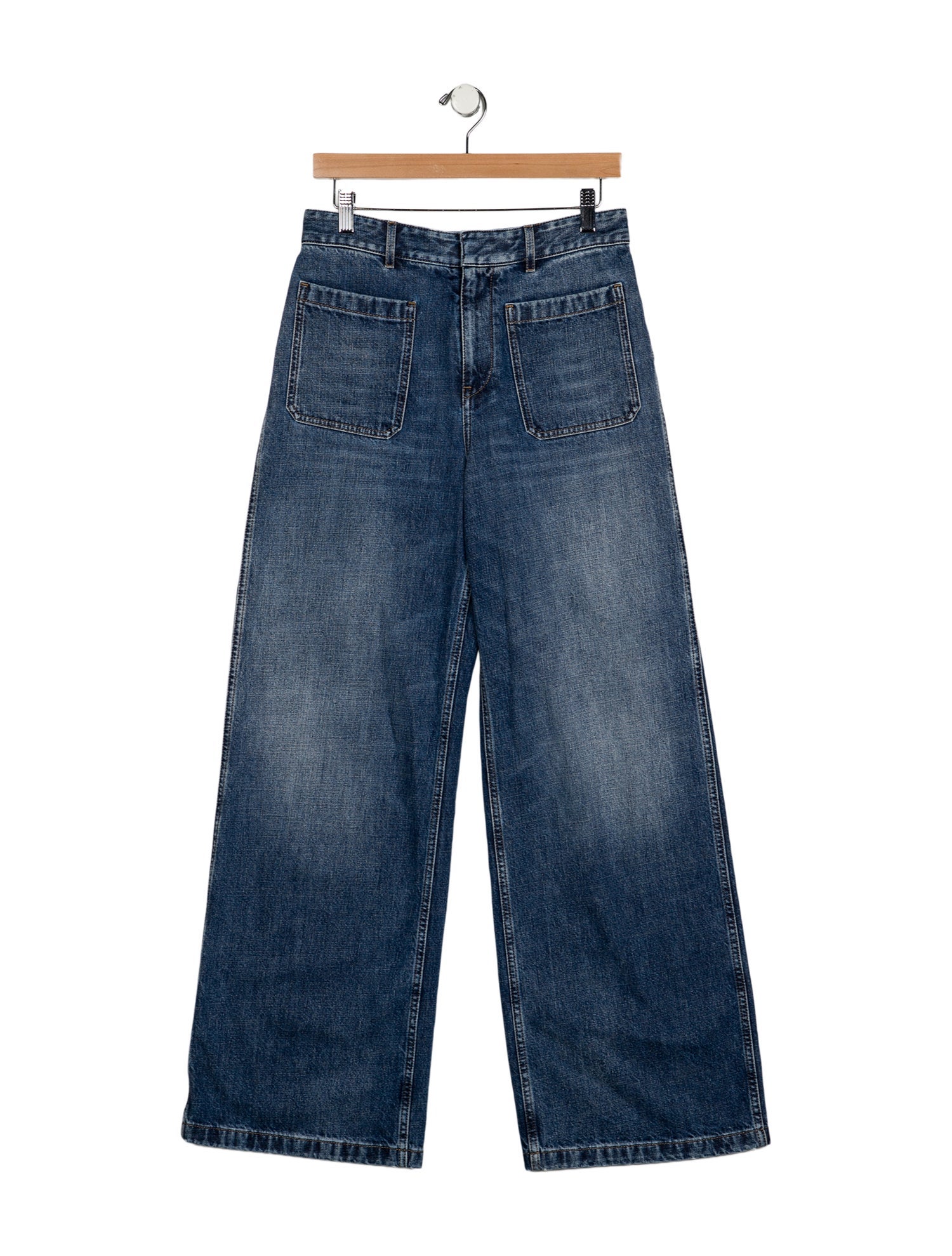Christian Dior High-Rise Wide Leg Jeans
