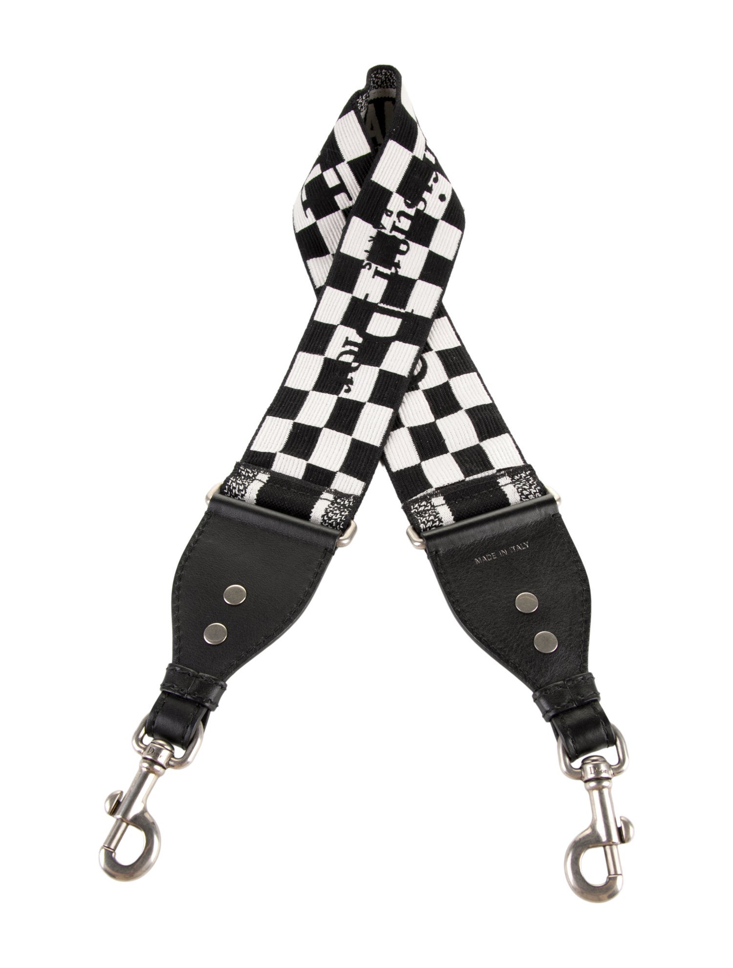 Christian Dior Logo Canvas Bag Strap