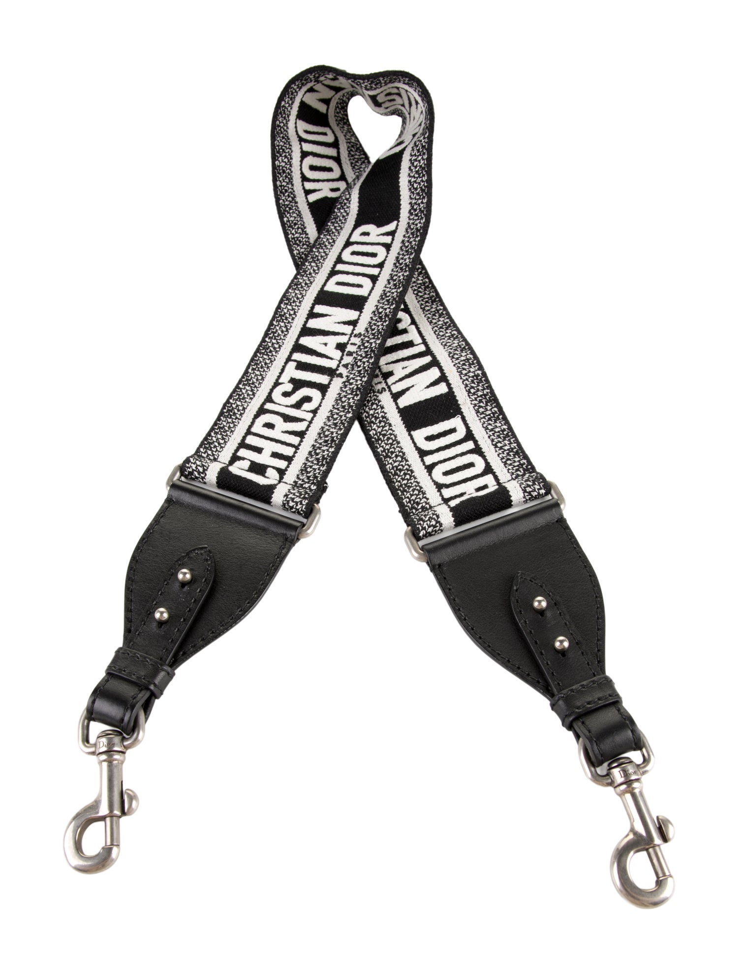 Christian Dior Logo Canvas Bag Strap