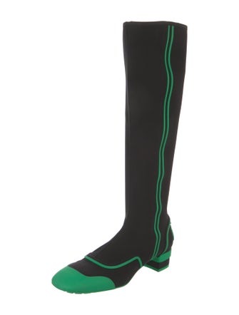 Christian Dior Neoprene Boots