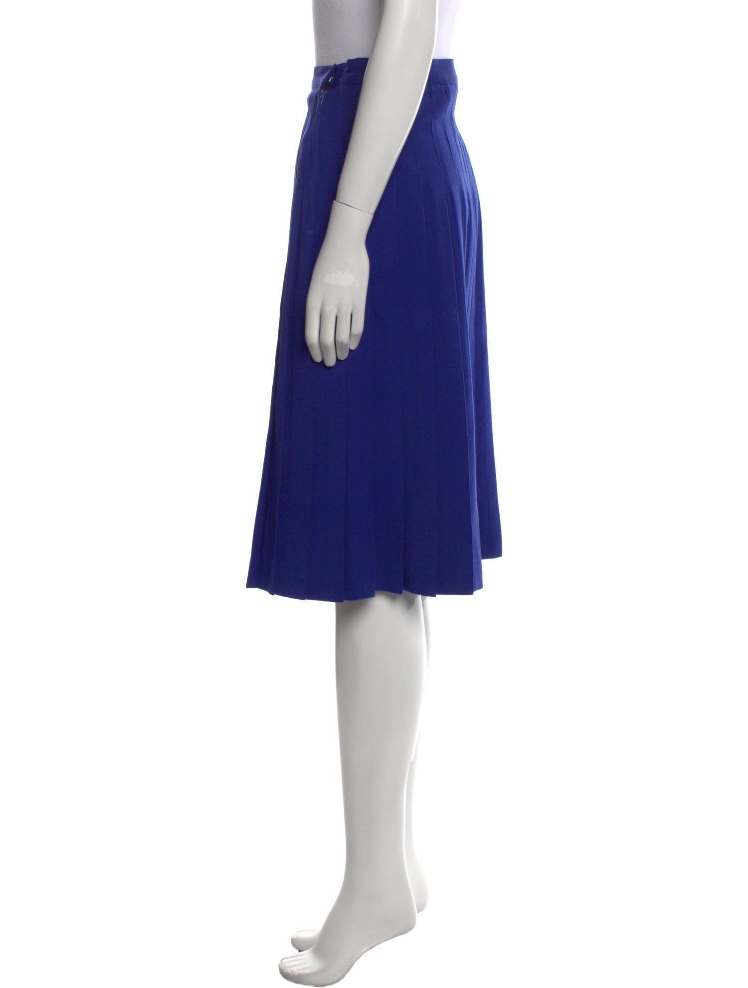 Christian Dior Wool Knee-Length Skirt