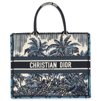 Christian Dior Large Canvas Book Tote