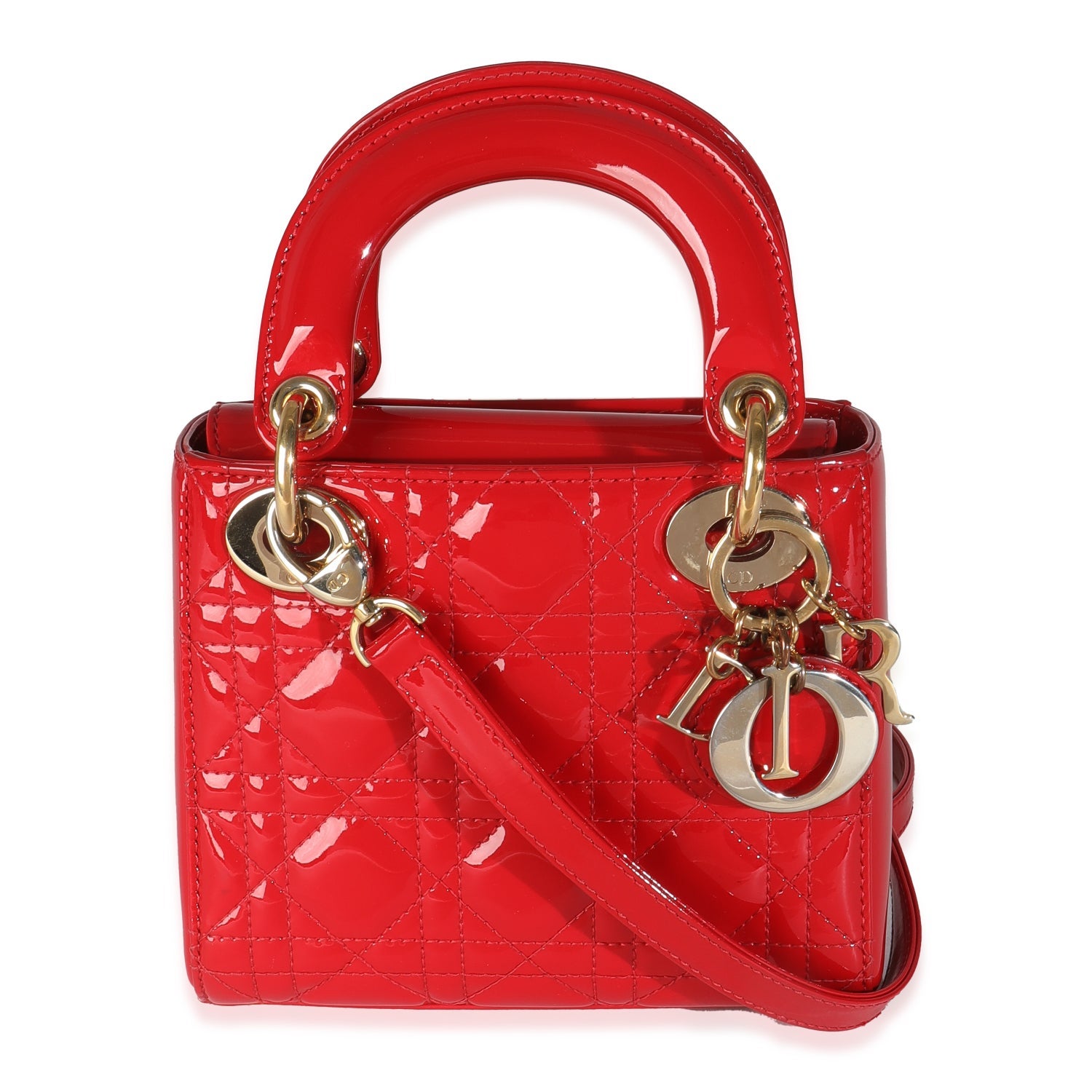 Christian Dior Mini Patent Lady Dior