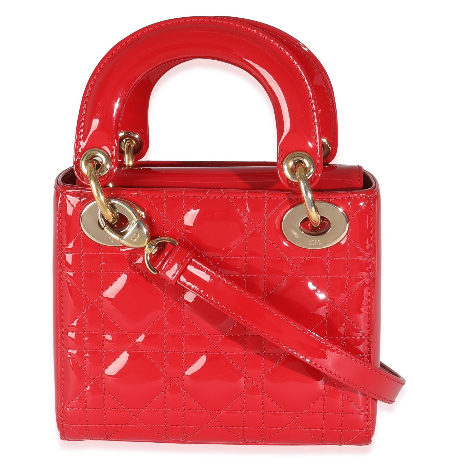 Christian Dior Mini Patent Lady Dior