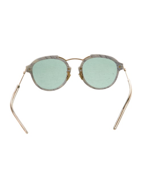 Christian Dior Round Tinted Sunglasses