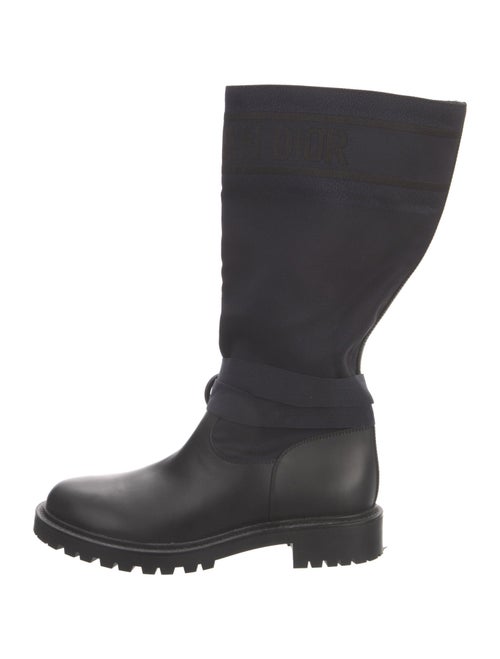 Christian Dior Leather Rain Boots