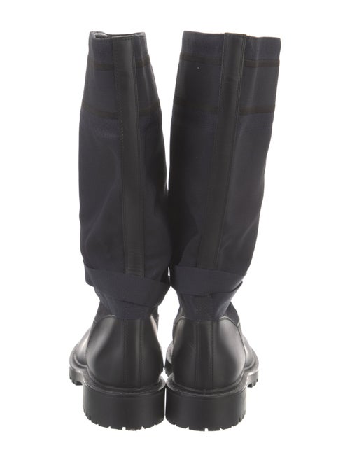 Christian Dior Leather Rain Boots