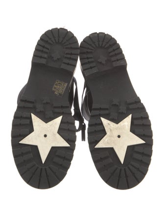 Christian Dior Leather Rain Boots