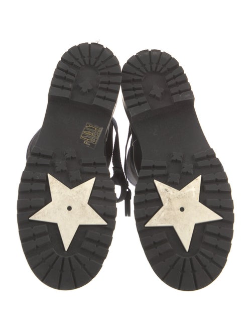 Christian Dior Leather Rain Boots