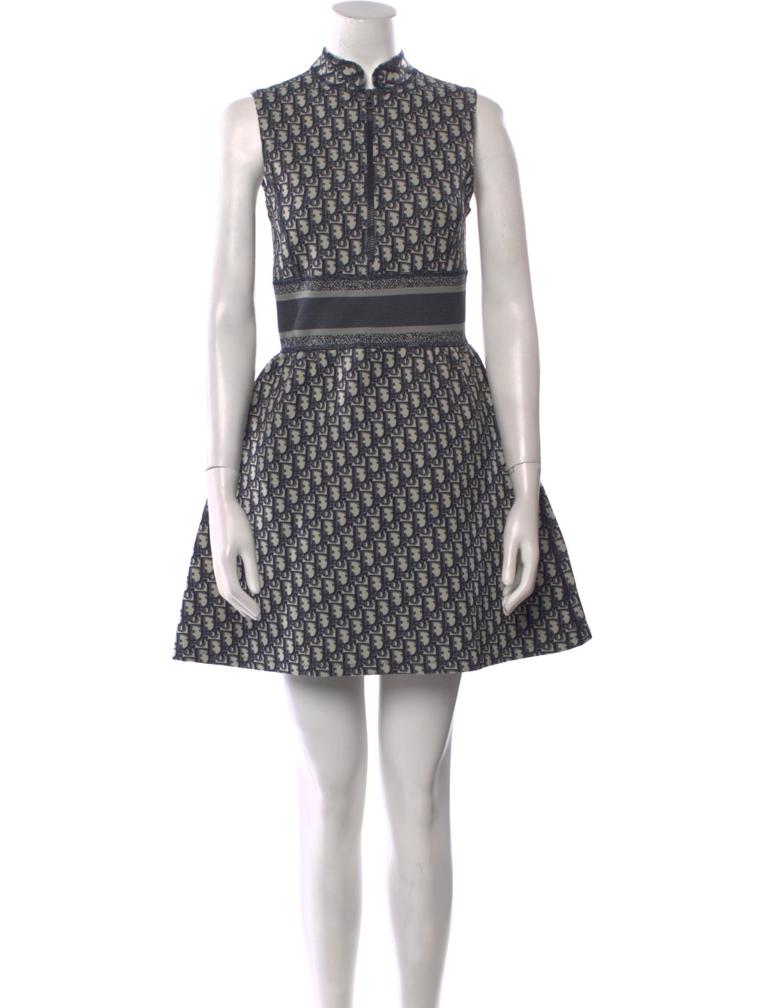 Christian Dior Printed Mini Dress