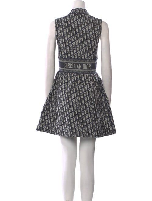Christian Dior Printed Mini Dress