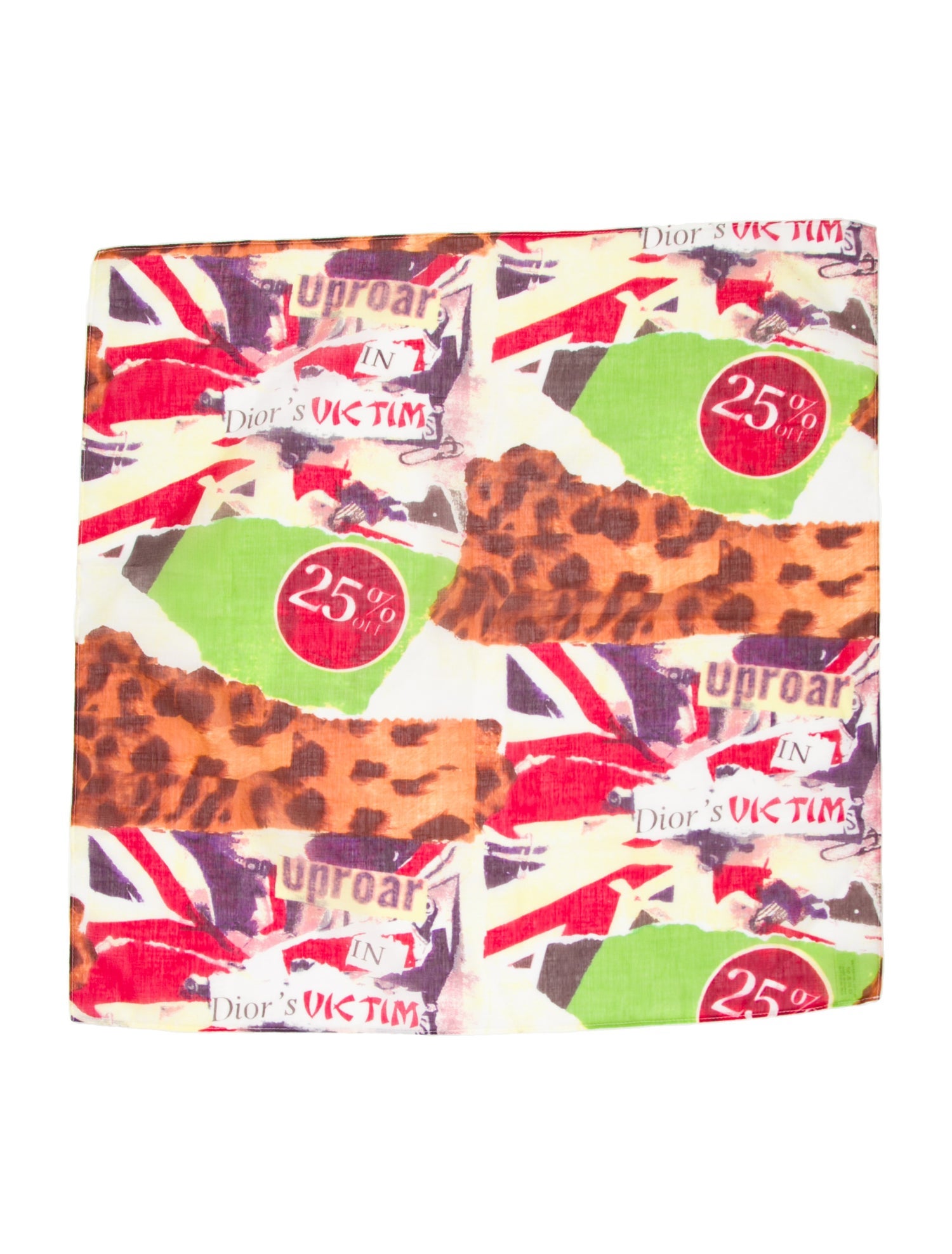 Christian Dior Printed Scarf