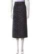 Christian Dior Virgin Wool Midi Length Skirt
