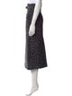 Christian Dior Virgin Wool Midi Length Skirt