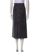 Christian Dior Virgin Wool Midi Length Skirt