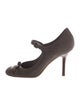 Christian Dior Suede Leather Trim Embellishment Pumps