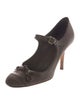 Christian Dior Suede Leather Trim Embellishment Pumps