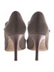Christian Dior Suede Leather Trim Embellishment Pumps