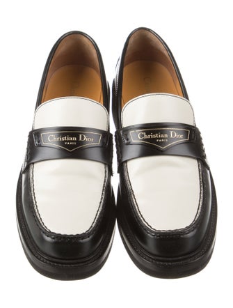 Christian Dior Leather Loafers