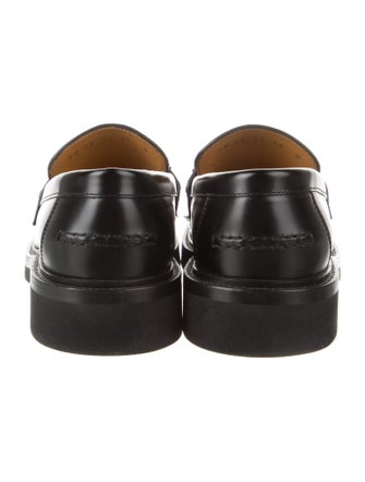Christian Dior Leather Loafers