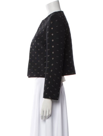 Christian Dior Wool Printed Evening Jacket