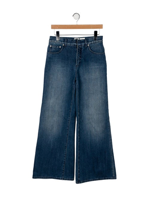 Christian Dior High-Rise Wide Leg Jeans