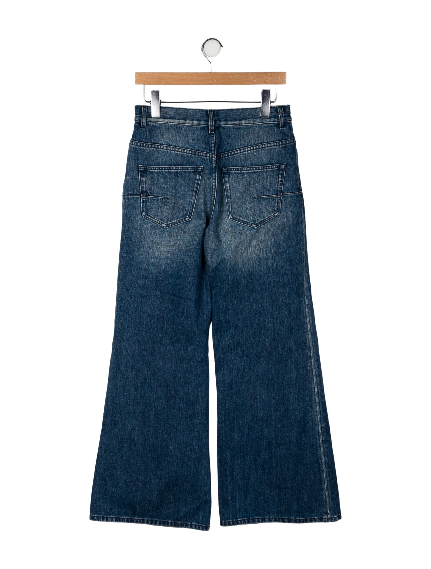 Christian Dior High-Rise Wide Leg Jeans