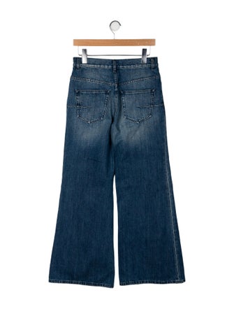 Christian Dior High-Rise Wide Leg Jeans