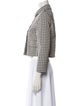 Christian Dior Houndstooth Print Evening Jacket