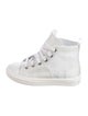 Christian Dior Printed High Top Sneakers