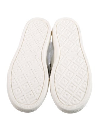 Christian Dior Printed High Top Sneakers