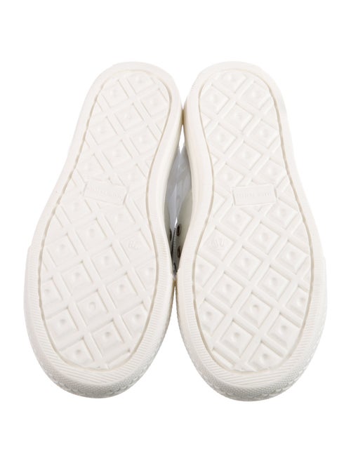 Christian Dior Printed High Top Sneakers