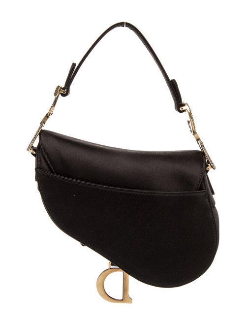 Christian Dior Satin Saddle