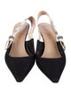 Christian Dior Printed Slingback Pumps